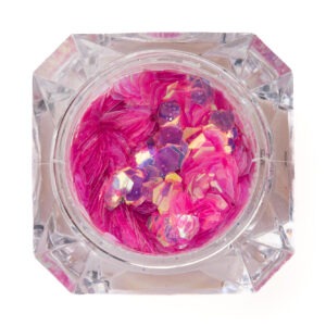 Glitter fuchsia