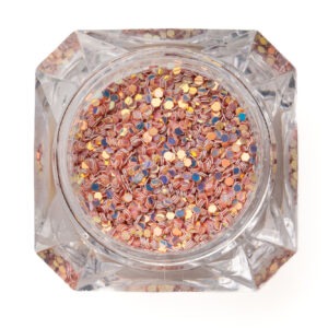 Glitter rosegold sequin