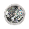 Glitter silver holografic sequin