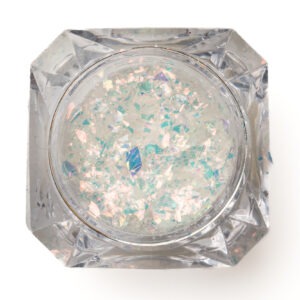 Glitter white sequin