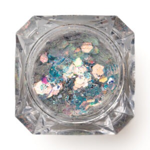 Glitter lilac sequin