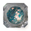 Glitter light aqua sequin