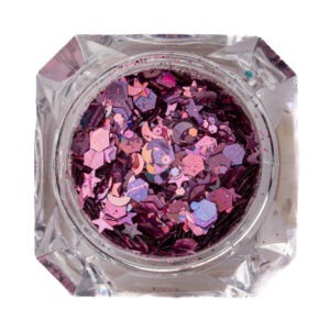 Glitter purple sequin