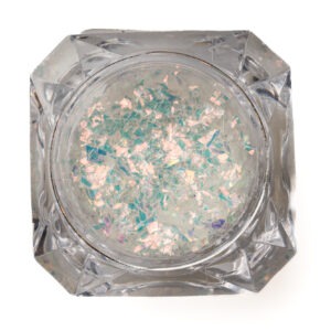 Glitter white flakes