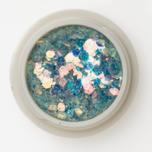 Glitter light aqua sequin