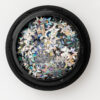 Glitter silver holografic stars