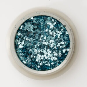 Glitter light blue sequin