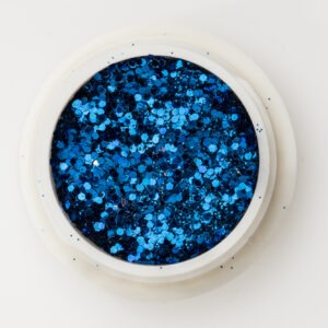 Glitter deep blue sequin