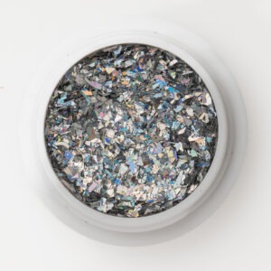Glitter silver holografic flakes