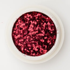 Glitter fuchsia thin sequin